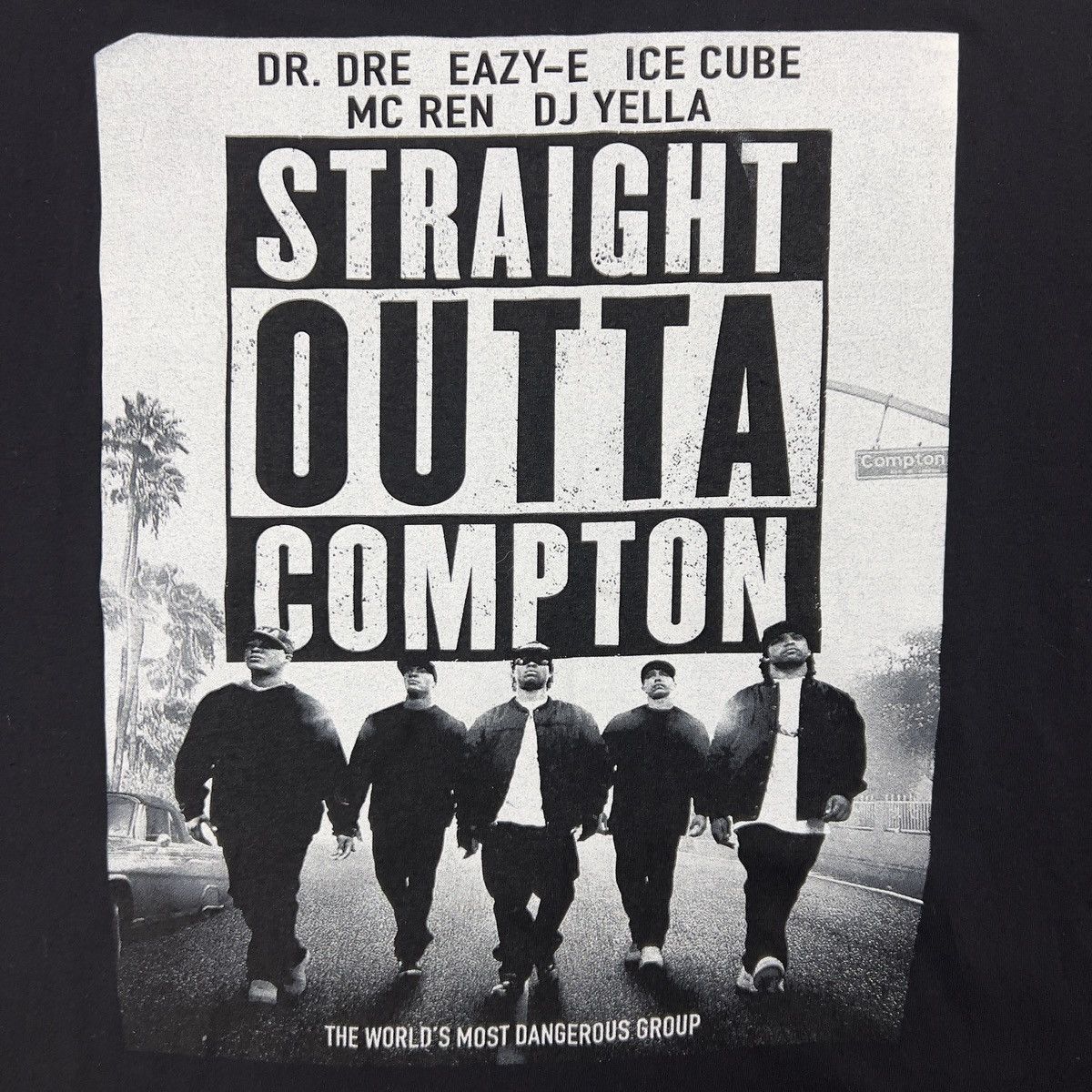 Band Tees Rare! N.W.A Straight Outta Compton Vintage Ice Cube Tee Size US XL / EU 56 / 4 - 7 Thumbnail