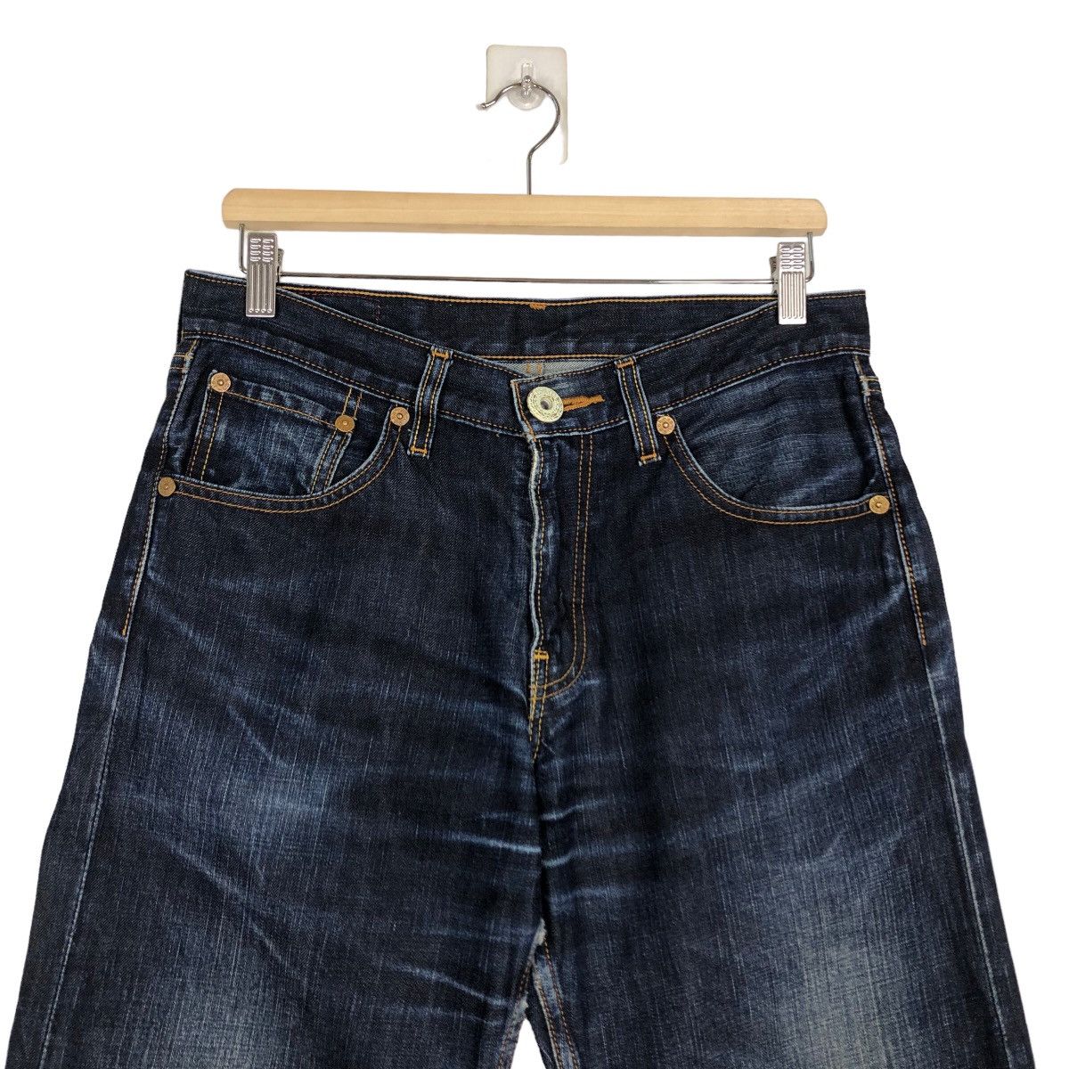 Levi's 🔥90’s Vintage Levi’s Denim Jeans Straight Cut Size US 32 / EU 48 - 3 Thumbnail