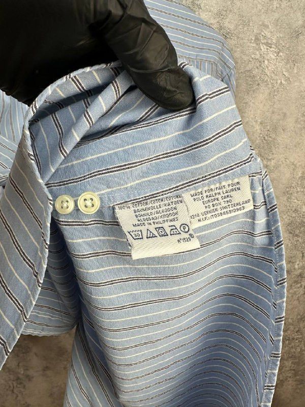 Polo Ralph Lauren Polo Ralph Lauren Vintage Oxford Stripe Button Down Shirt Size US XL / EU 56 / 4 - 13 Thumbnail
