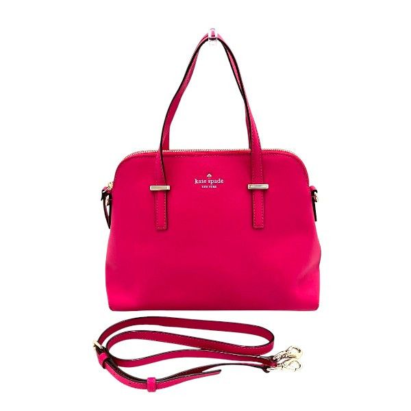Kate Spade Kate Spade Kate Spade PXRU4471 Leather 2way Bag Leather Shoulder Bag PXRU4471 Size ONE SIZE - 1 Thumbnail
