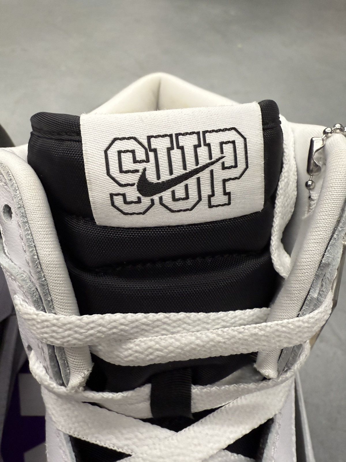 Nike × Supreme 2022 Nike SB Dunk High Supreme By Any Means Stormtrooper Size US 13 / EU 46 - 10 Thumbnail