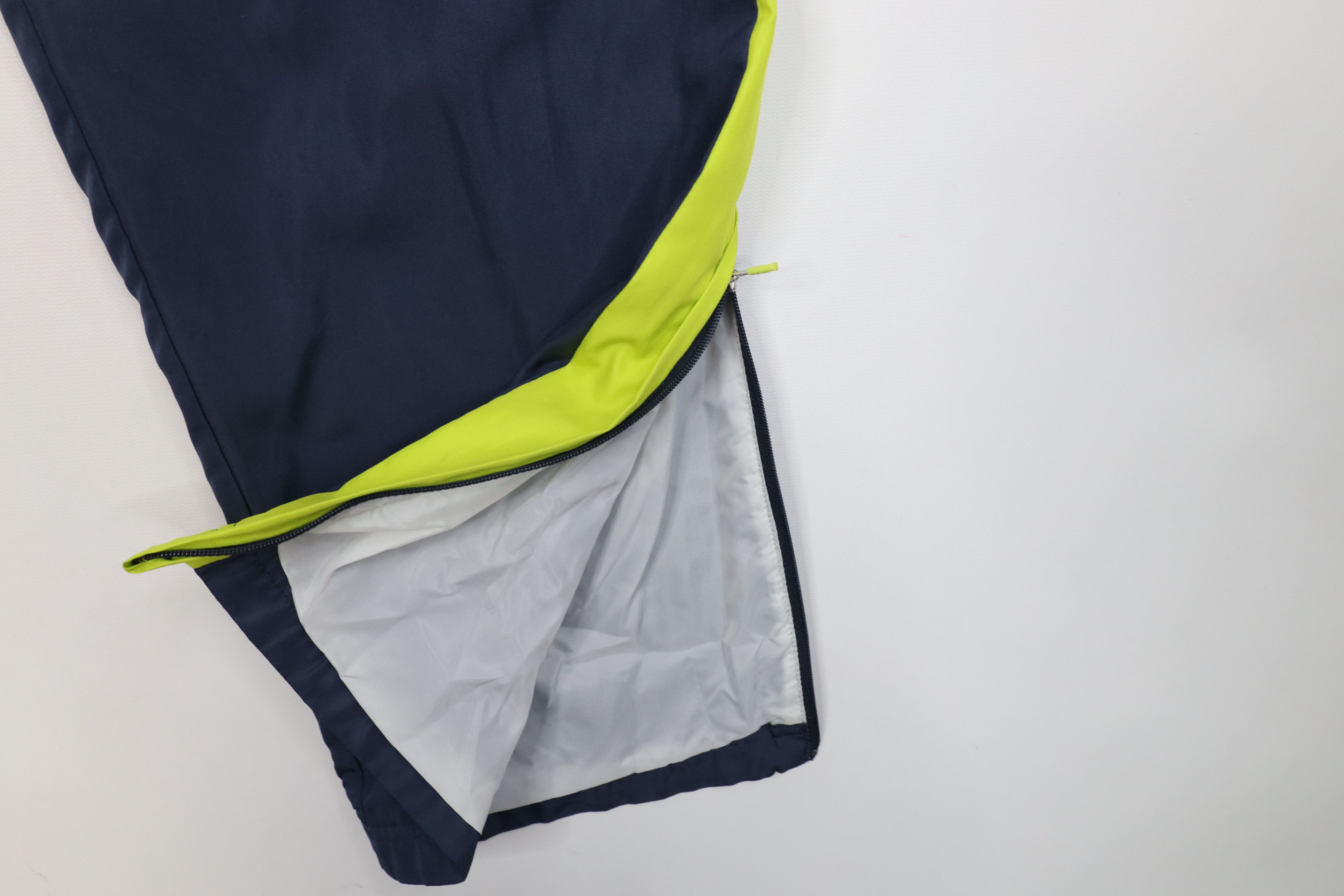Fila Vintage 90s Y2K Fila Lined Wide Leg Windbreaker Pants Blue Size US 34 / EU 50 - 5 Thumbnail
