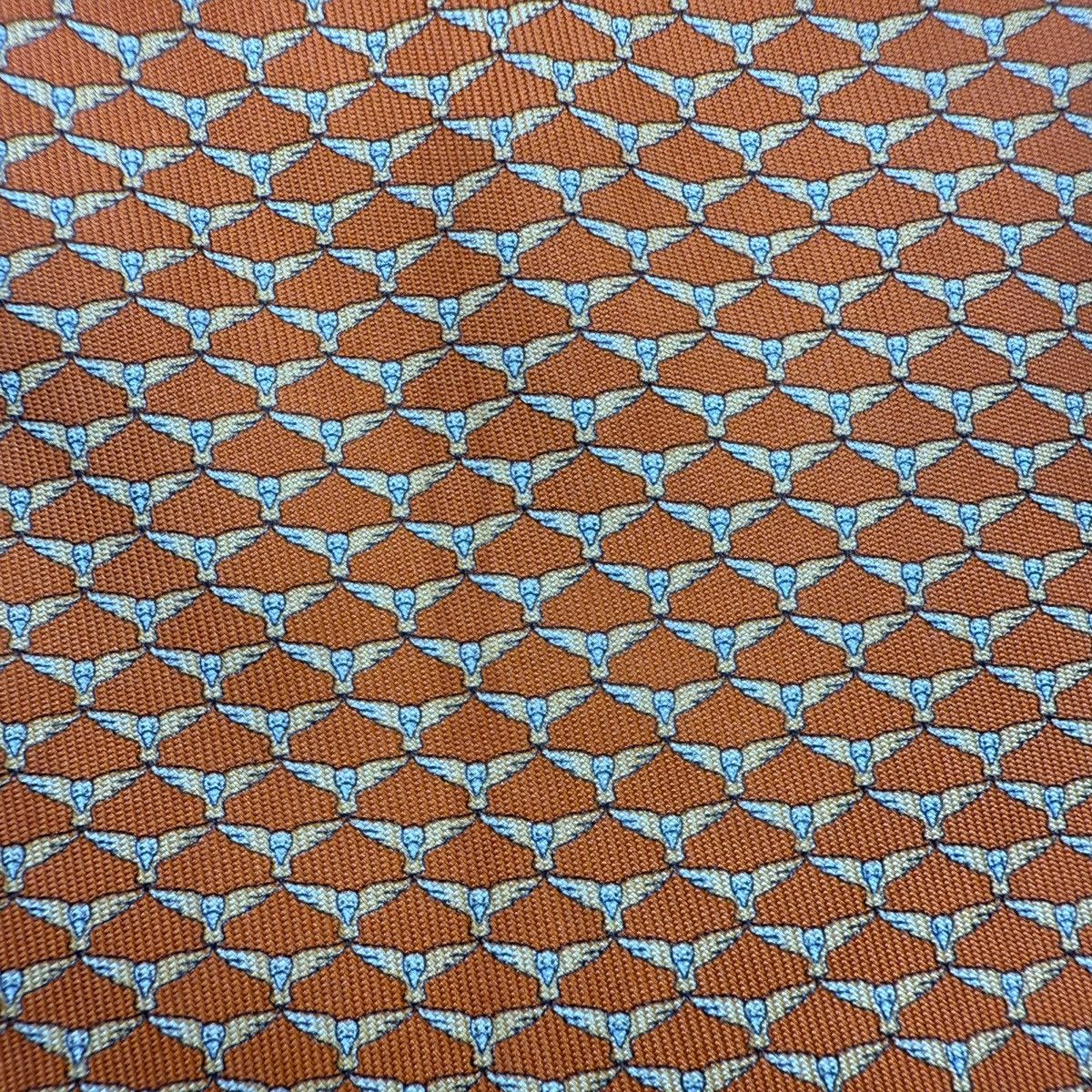 Salvatore Ferragamo Salvatore Ferragamo Silk Tie, Orange, Made in Italy Size ONE SIZE - 4 Thumbnail