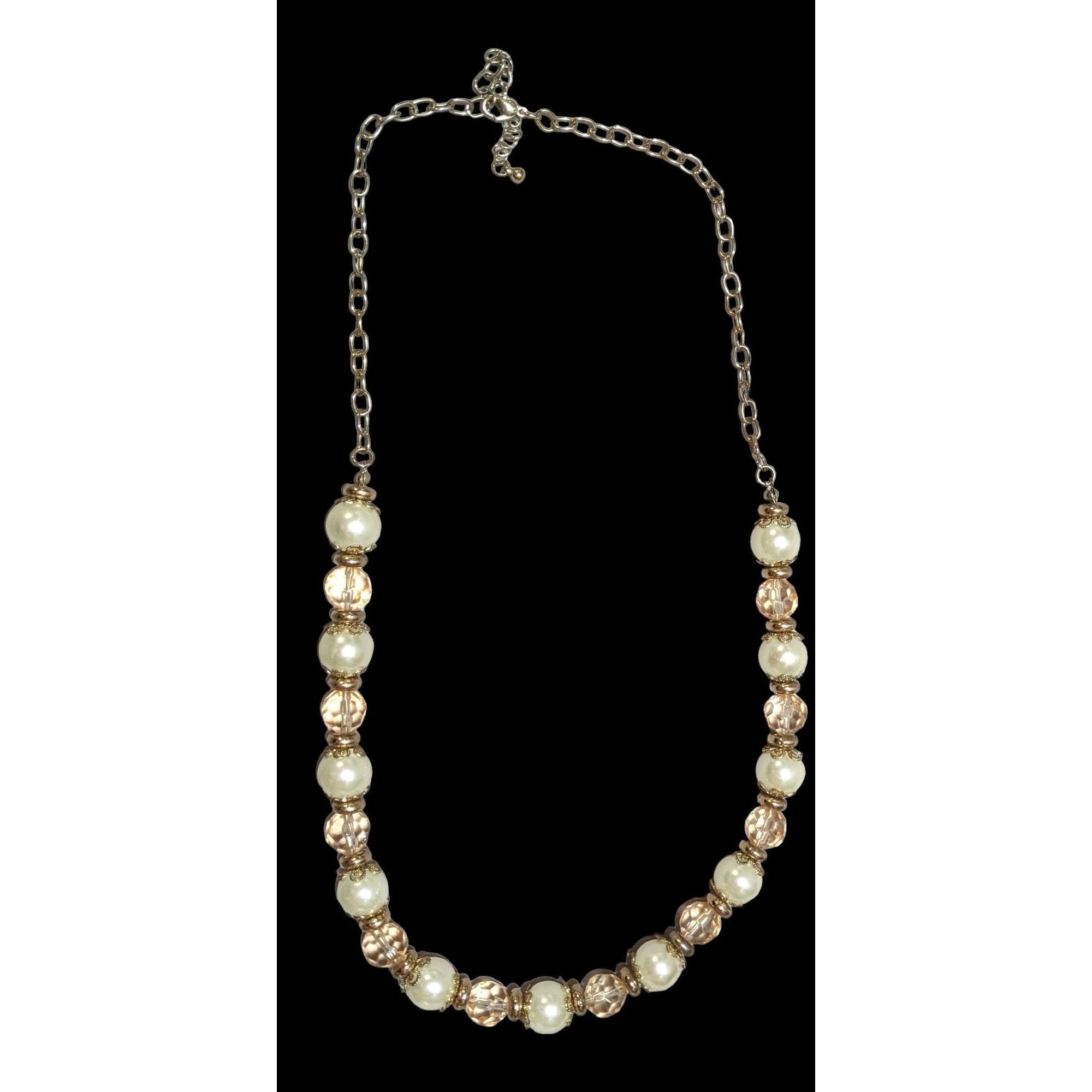 Other Regency Glam Pearl Beaded Statement Necklace Size ONE SIZE - 2 Thumbnail