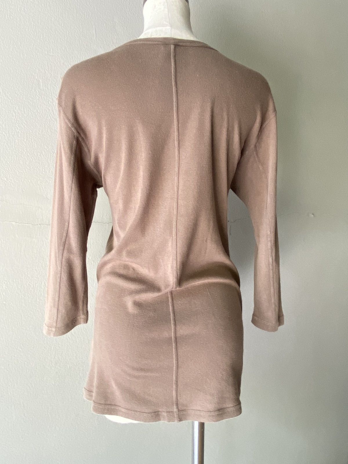 Attachment ATTACHMENT Brown three-quarter sleeve slim-fit T-shirt. Size M / US 6-8 / IT 42-44 - 18 Thumbnail