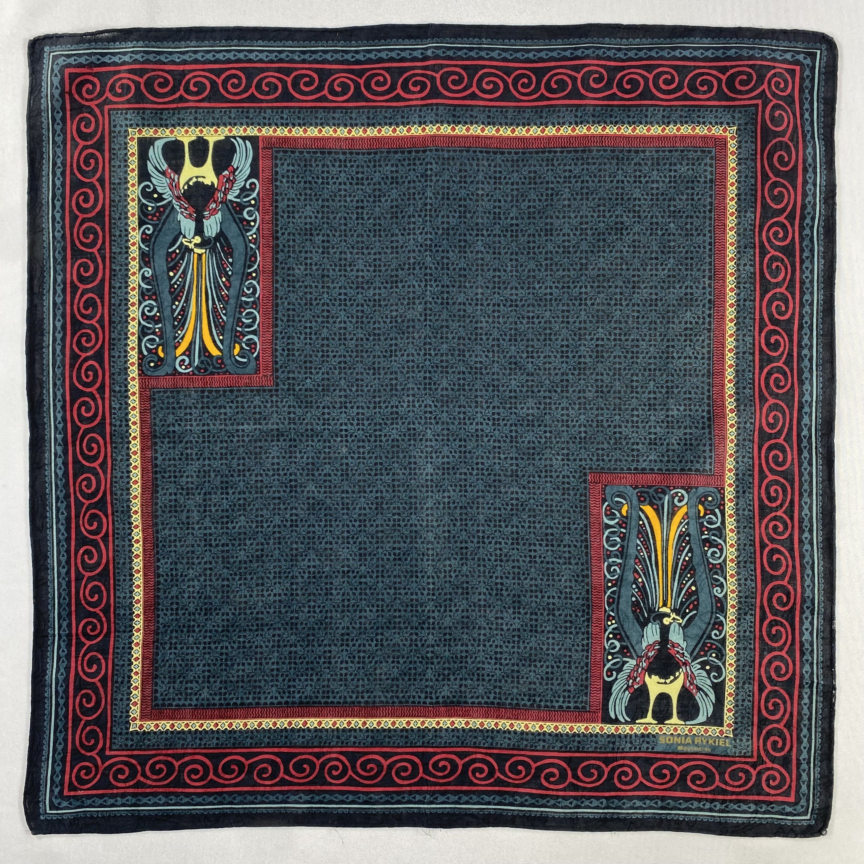 Vintage Sonia Rykiel Bandana/ Handkerchief / Neckerchief-P1806 Size ONE SIZE - 1 Thumbnail
