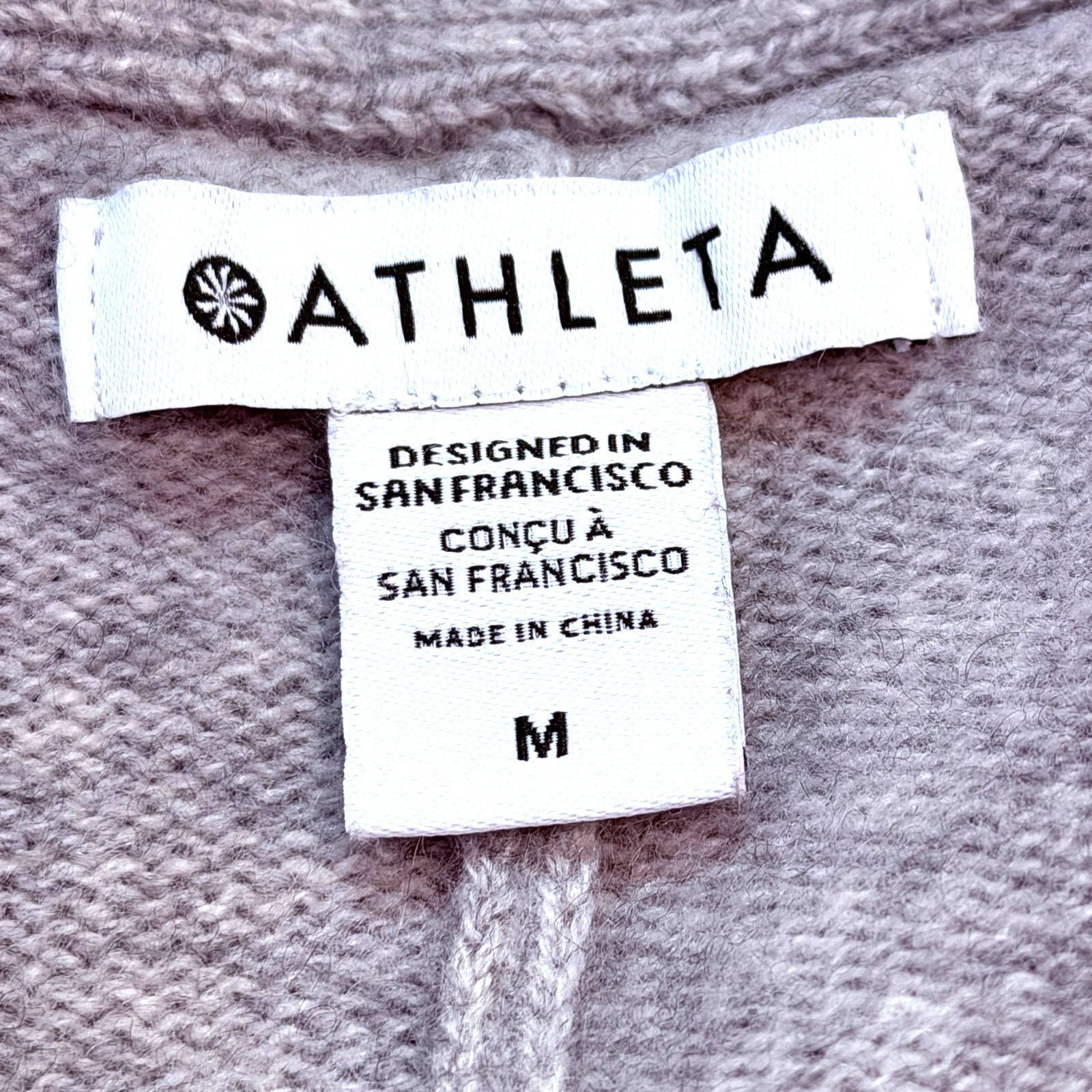 Athleta Athleta Alpine Spirit Wool & Cashmere Wrap Cardigan Size Med Size M / US 6-8 / IT 42-44 - 5 Thumbnail