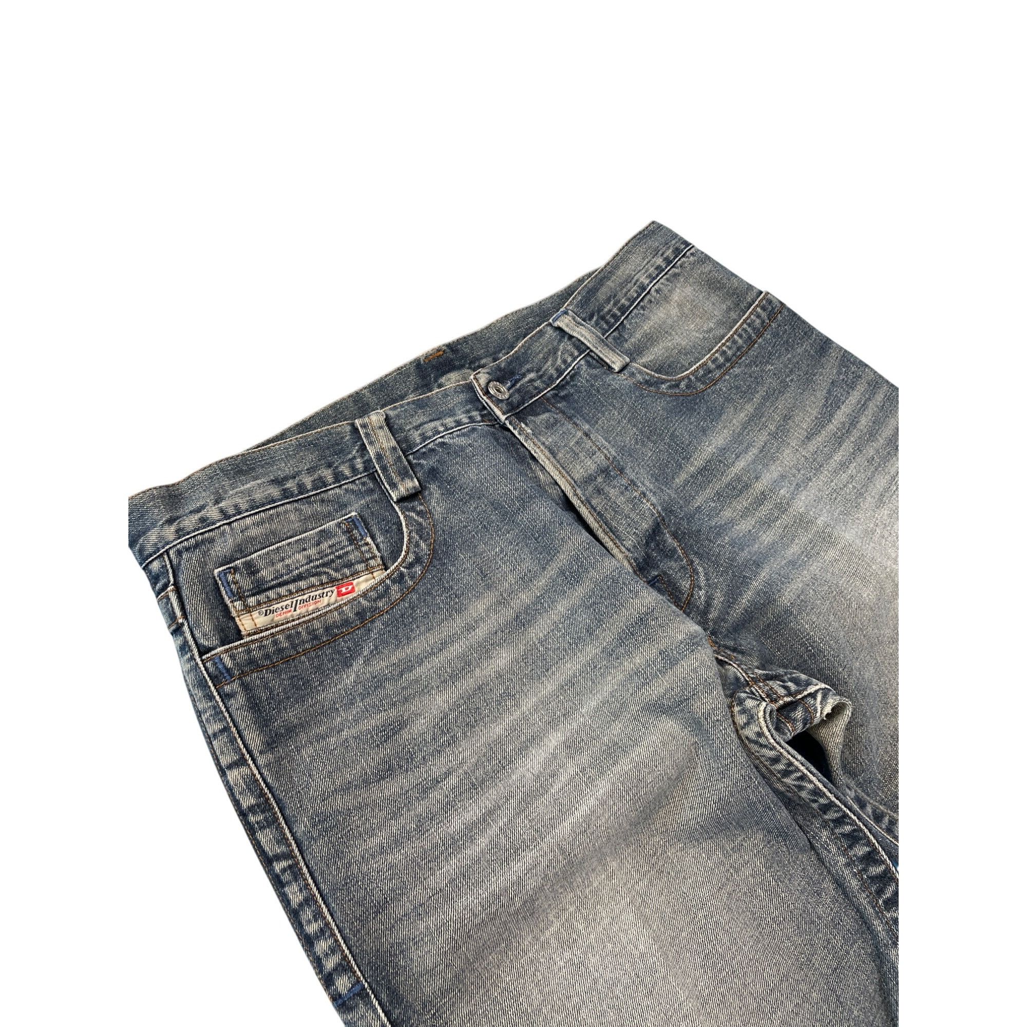 Diesel Diesel Industry Mens Y2K Classic Blue Straight Jeans Size 36 Size US 36 / EU 52 - 4 Thumbnail