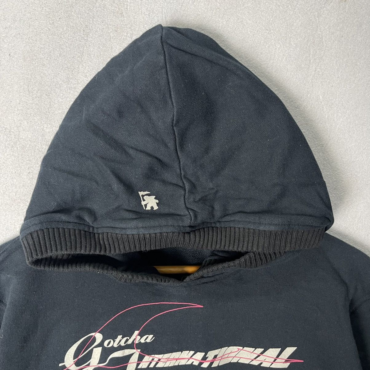 Gotcha Vintage GOTCHA Surf Hoodie Black Graphic Logo Size L Size US M / EU 48-50 / 2 - 2 Thumbnail