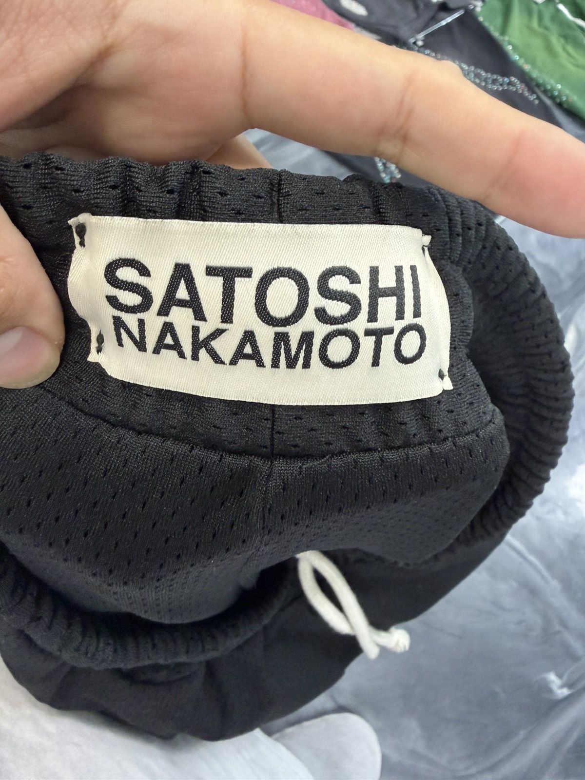 Satoshi Nakamoto Mesh Moto Shorts