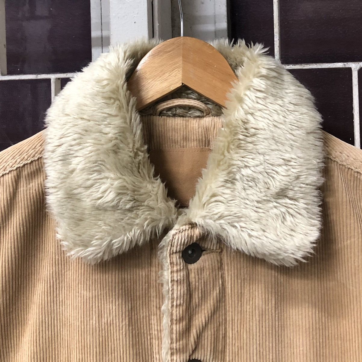 Uniqlo Vintage Uniqlo Corduroy Trucker Jacket Size US L / EU 52-54 / 3 - 14 Thumbnail