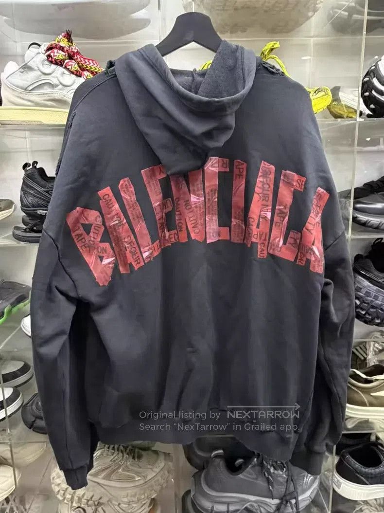 Balenciaga Balenciaga Red Tape Jacket Size US M / EU 48-50 / 2 - 2 Thumbnail