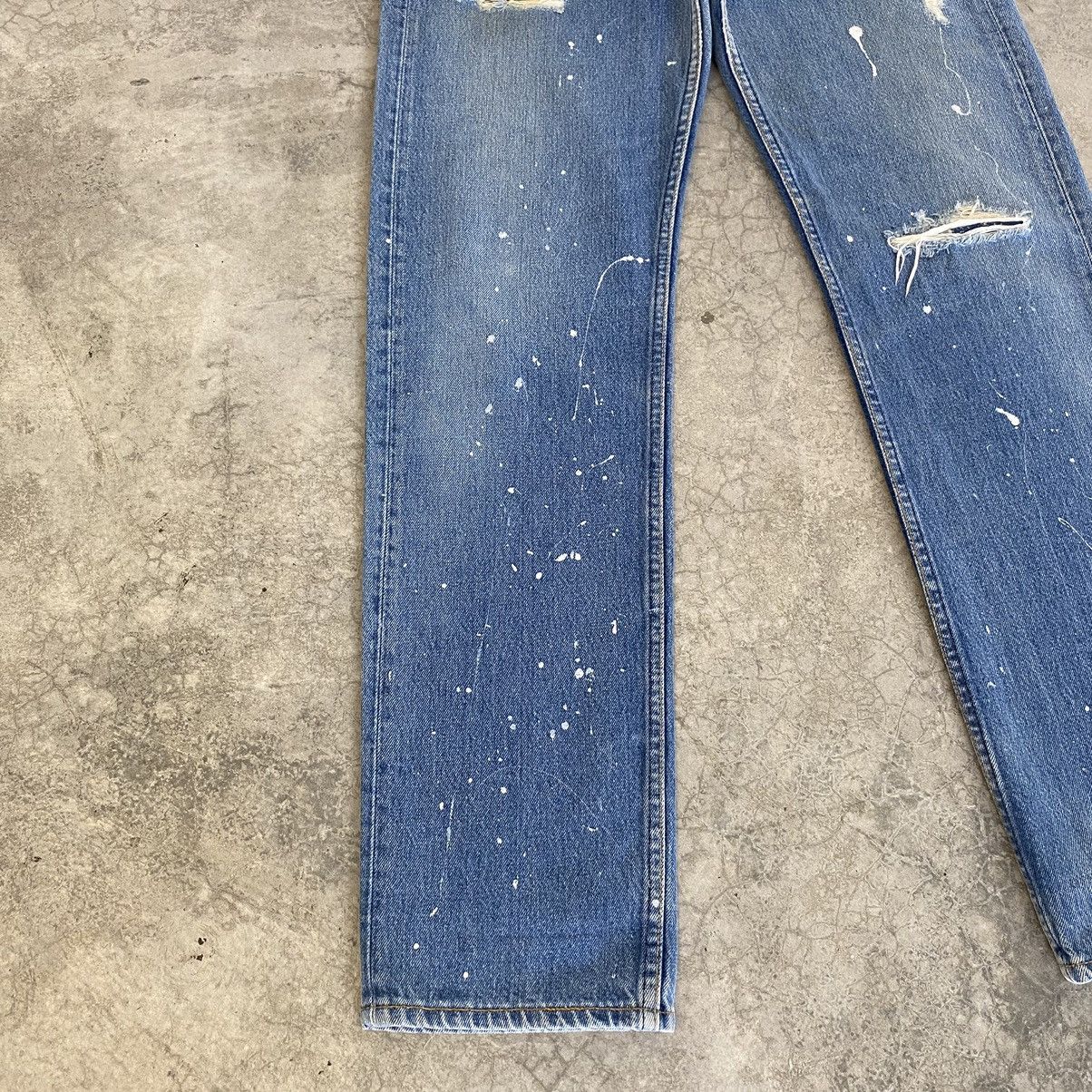 Levi's Vintage Late 80’s Levis 501 Distressed Painter Jeans Size US 33 - 6 Thumbnail
