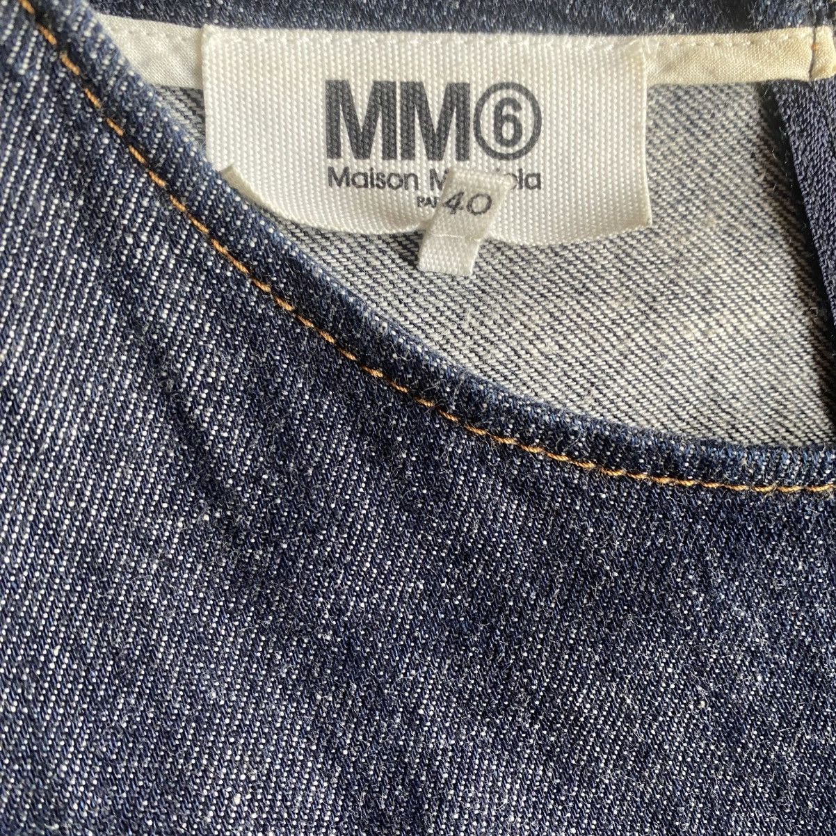 Maison Margiela MM6 Fall17 Denim Oversize Sleeveless Jumpsuit Size 28" / US 6 / IT 42 - 9 Thumbnail