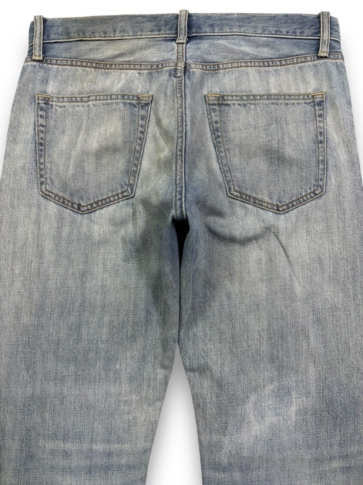 Uniqlo Vintage Uniqlo Selvedge Regular Straight Distressed Jeans Size US 32 / EU 48 - 12 Thumbnail