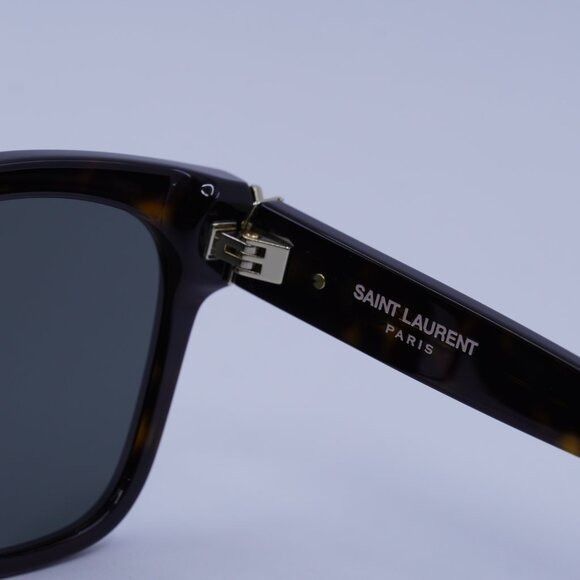Saint Laurent Paris Saint Laurent SL M40/FN 004 Sunglasses Havana Square Frame Size ONE SIZE - 8 Thumbnail