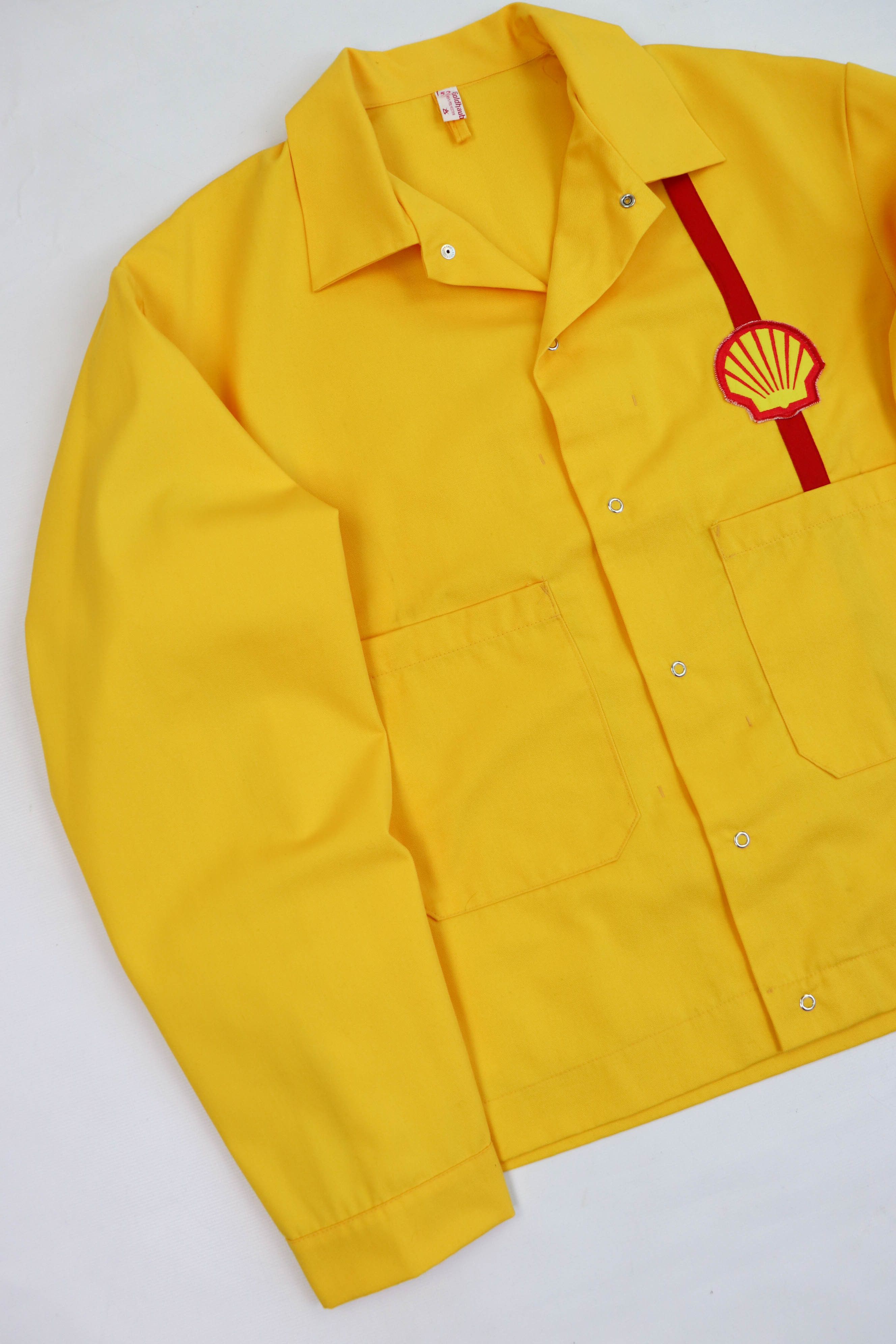 Vintage Shell Vintage 00s Goldhauben-Webe Work Chore Coat Jacket Size US L / EU 52-54 / 3 - 4 Thumbnail