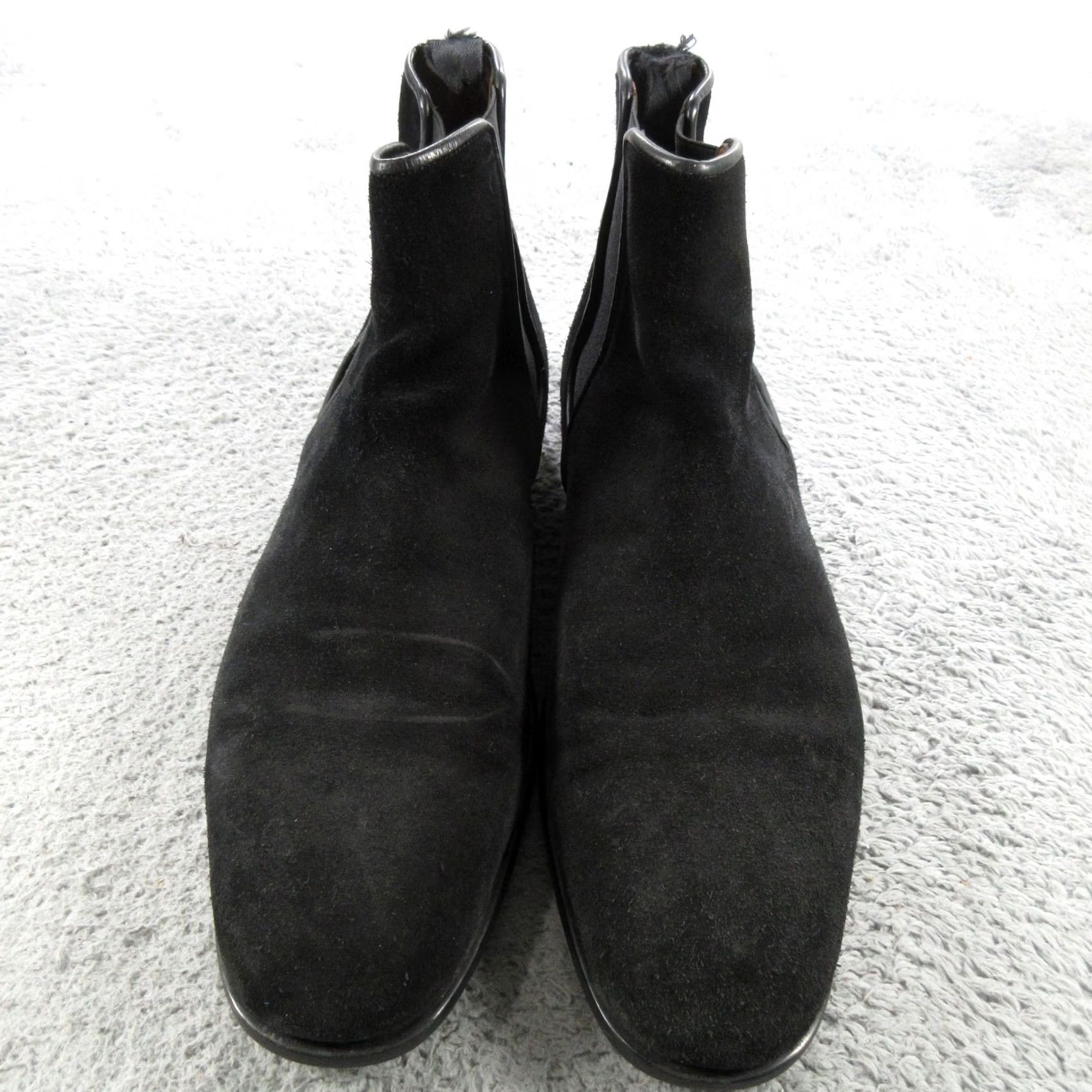 Aquatalia Aquatalia Chelsea Boots Mens Size 12 Black Suede Leather Lined Made In Italy Chelsea Boots Mens Black Suede Leather Lined Italian Made Size US 12 / EU 45 - 5 Thumbnail
