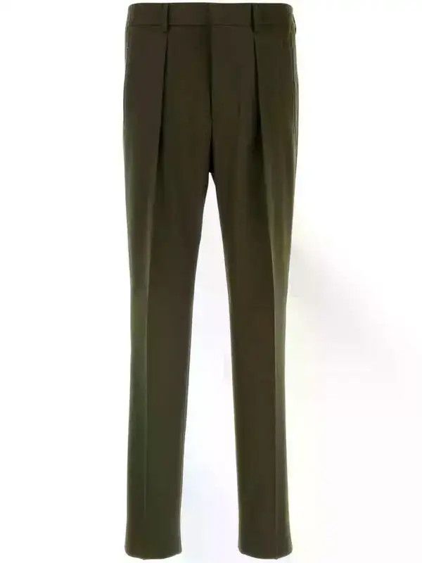 Fendi o1s1wg110226 Trouser in Green Size US 32 / EU 48 - 1 Thumbnail