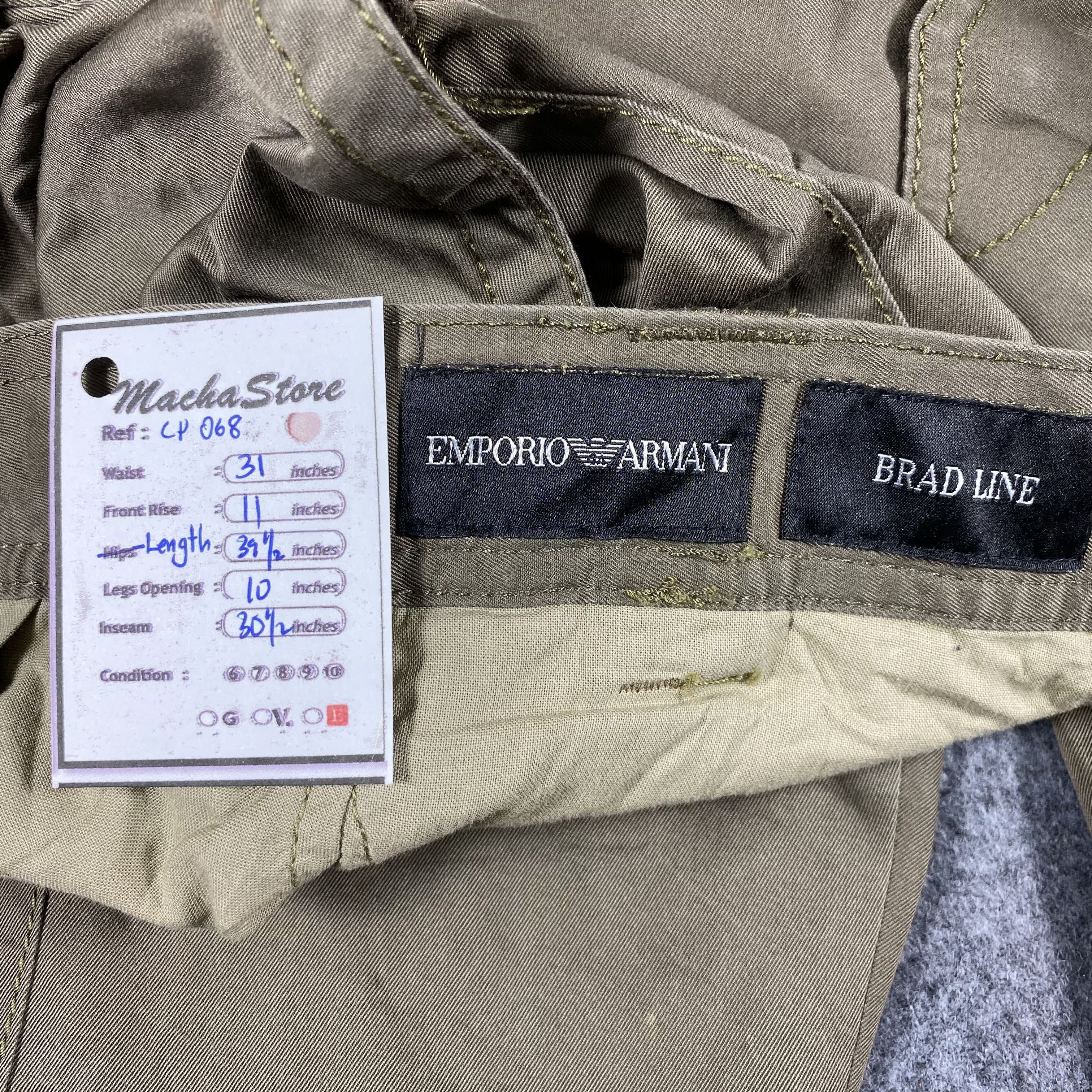 Emporio Armani Emporio Armani Multipocket Tactical Bondage Cargo Pants Size US 31 - 6 Thumbnail