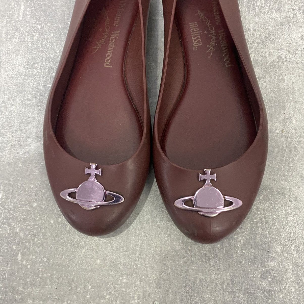 Melissa × Vivienne Westwood Vivienne Westwood × Melissa Anglomania Ballet Flats Size US 9 / IT 39 - 3 Thumbnail