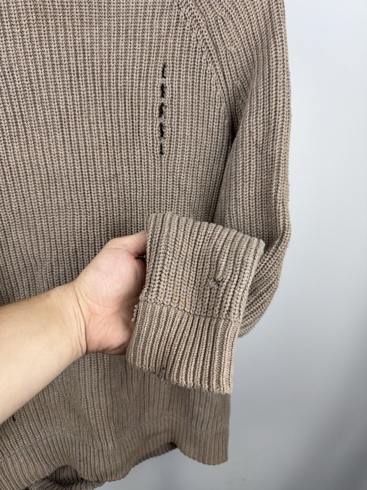 Japanese Brand Vintage 90s Distressed Japanese style sweater Size US M / EU 48-50 / 2 - 5 Thumbnail