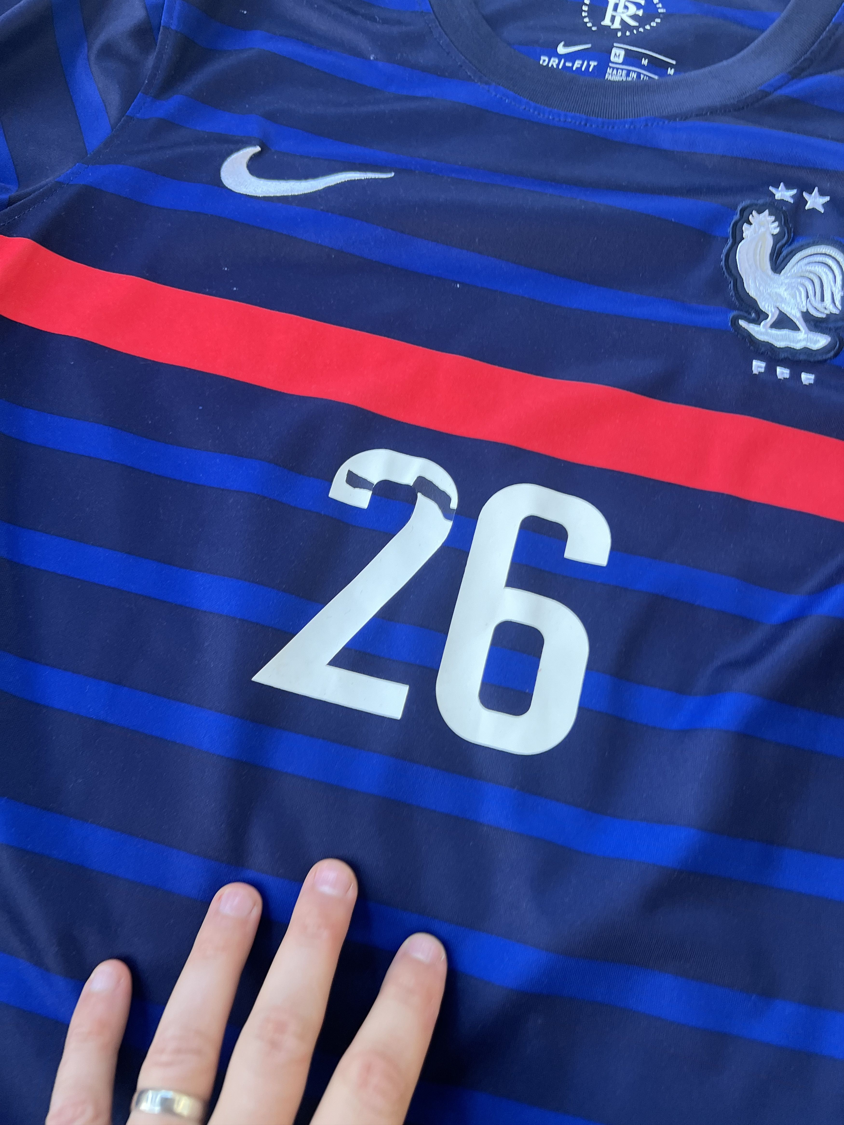 Nike Nike France 26 Football Jersey Size US M / EU 48-50 / 2 - 6 Thumbnail