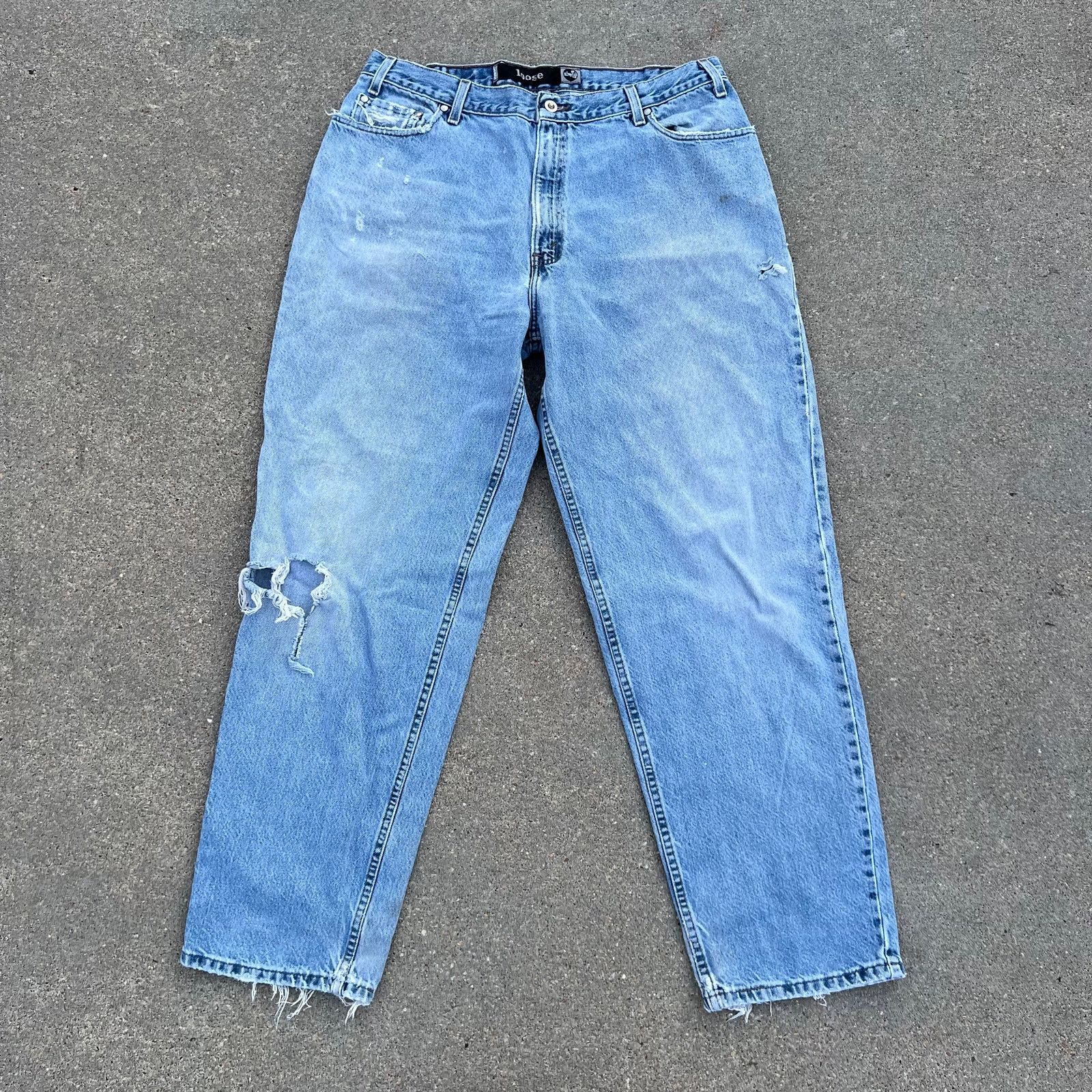 image of Levis Vintage 90's Levi’S Silvertab Loose Fit Jeans 38X32 in Blue, Men's