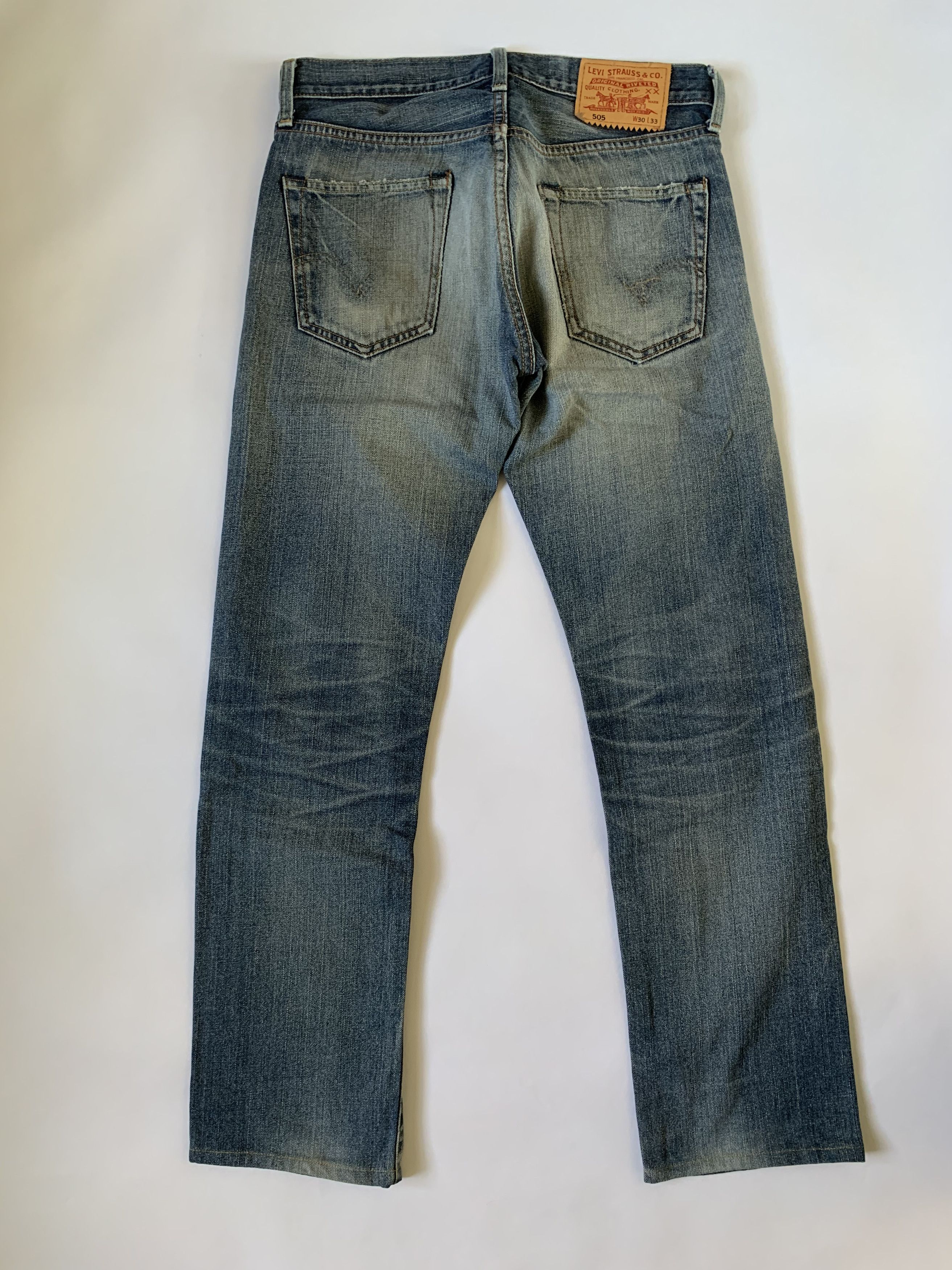 Levi's Levi’s repaired 505 denim Size US 32 / EU 48 - 2 Thumbnail