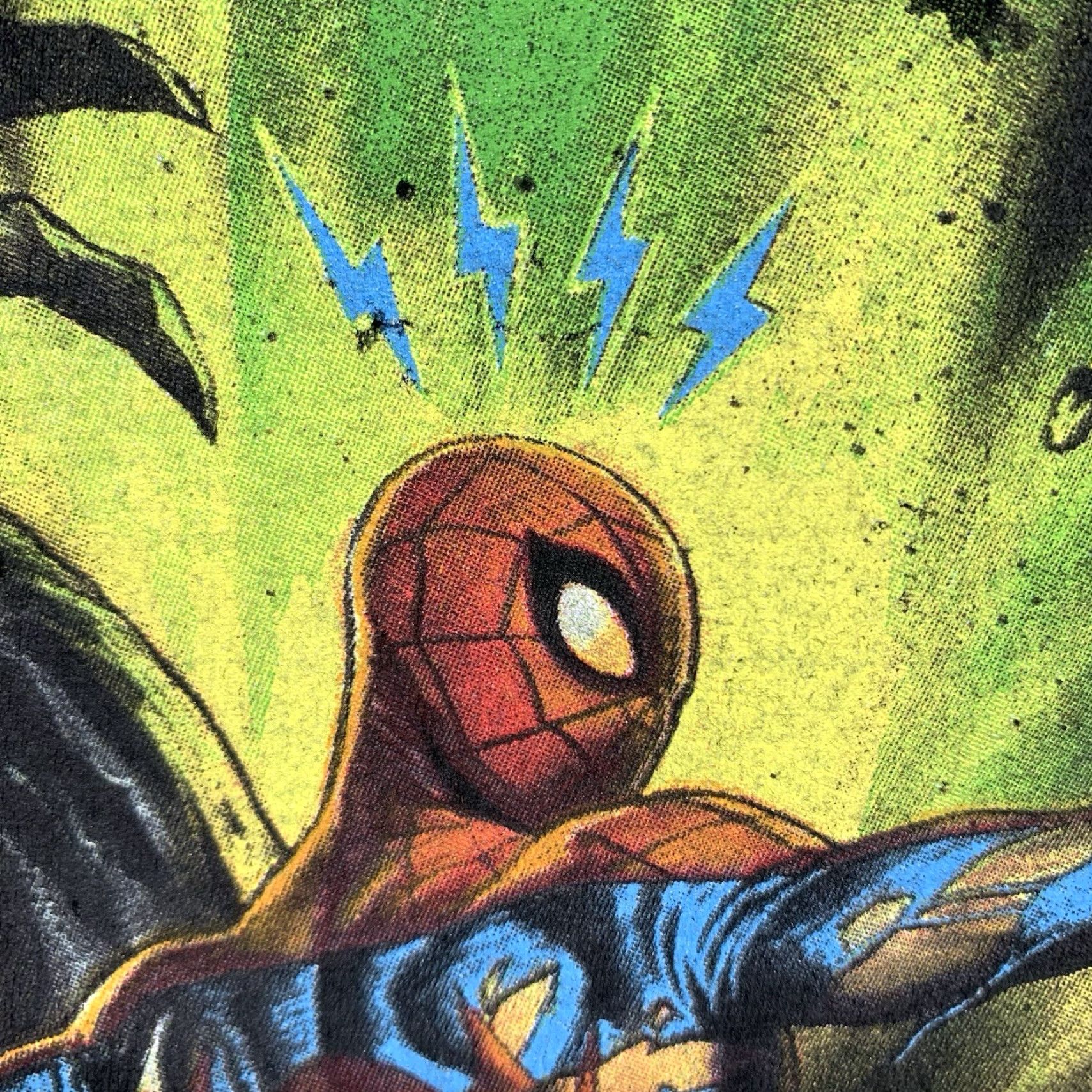 Vintage VINTAGE Marvel Mens T-Shirt XL Spider-Man Venom Graphic Short Sleeve Black Cotton Comics 2020s Size US XL / EU 56 / 4 - 6 Thumbnail