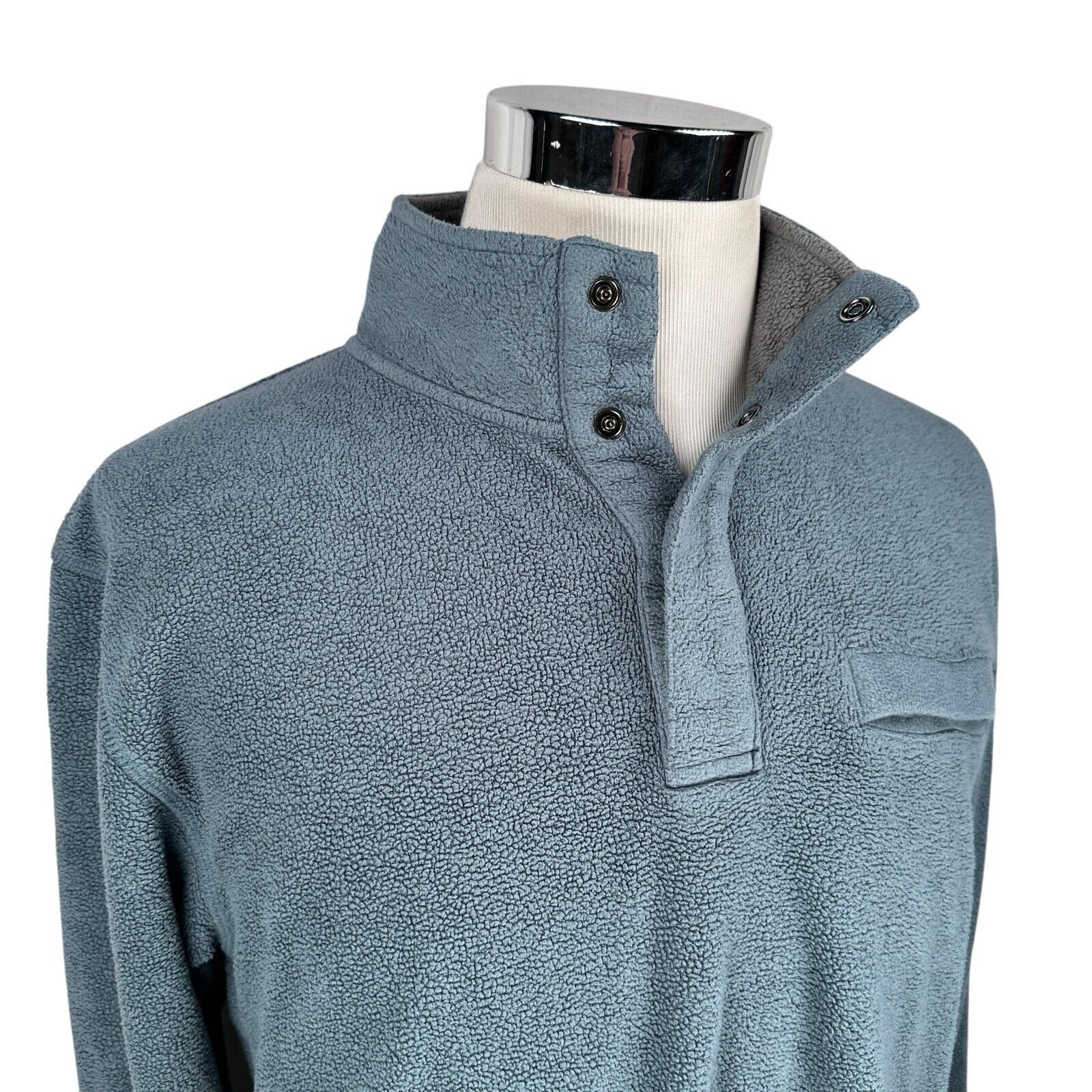 Other Free Fly Bamboo Polar Fleece Men’s Large Blue Chest Pocket Size US L / EU 52-54 / 3 - 2 Thumbnail