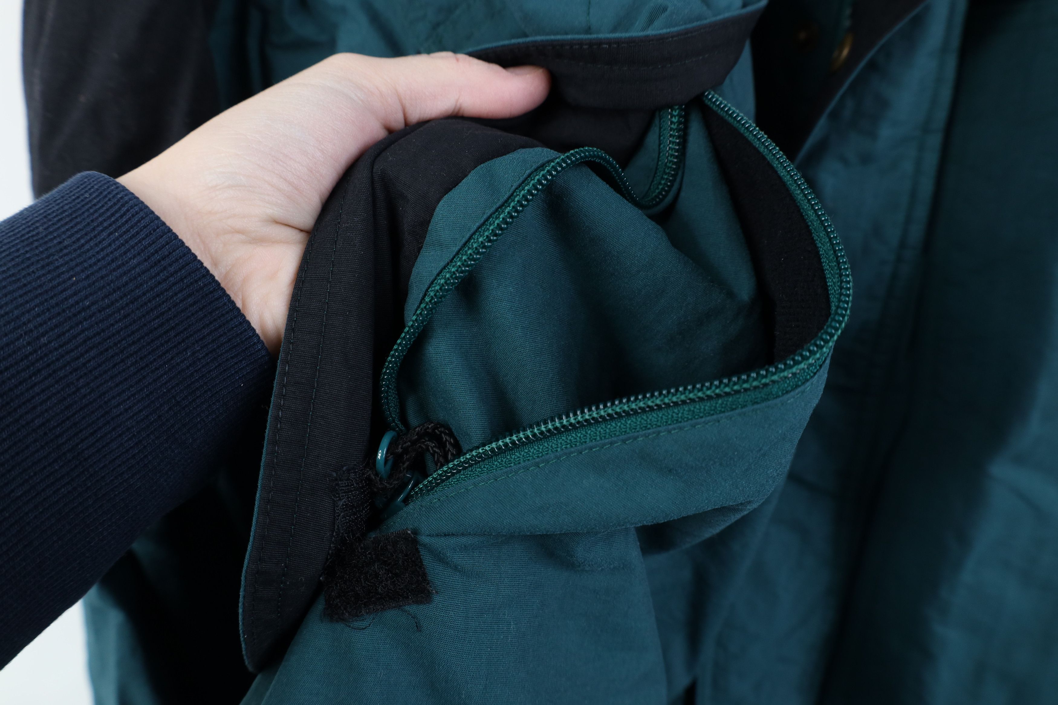 L.L. Bean Vintage 90s LL Bean Block Hooded Puffer Parka Jacket Green Size US L / EU 52-54 / 3 - 9 Thumbnail