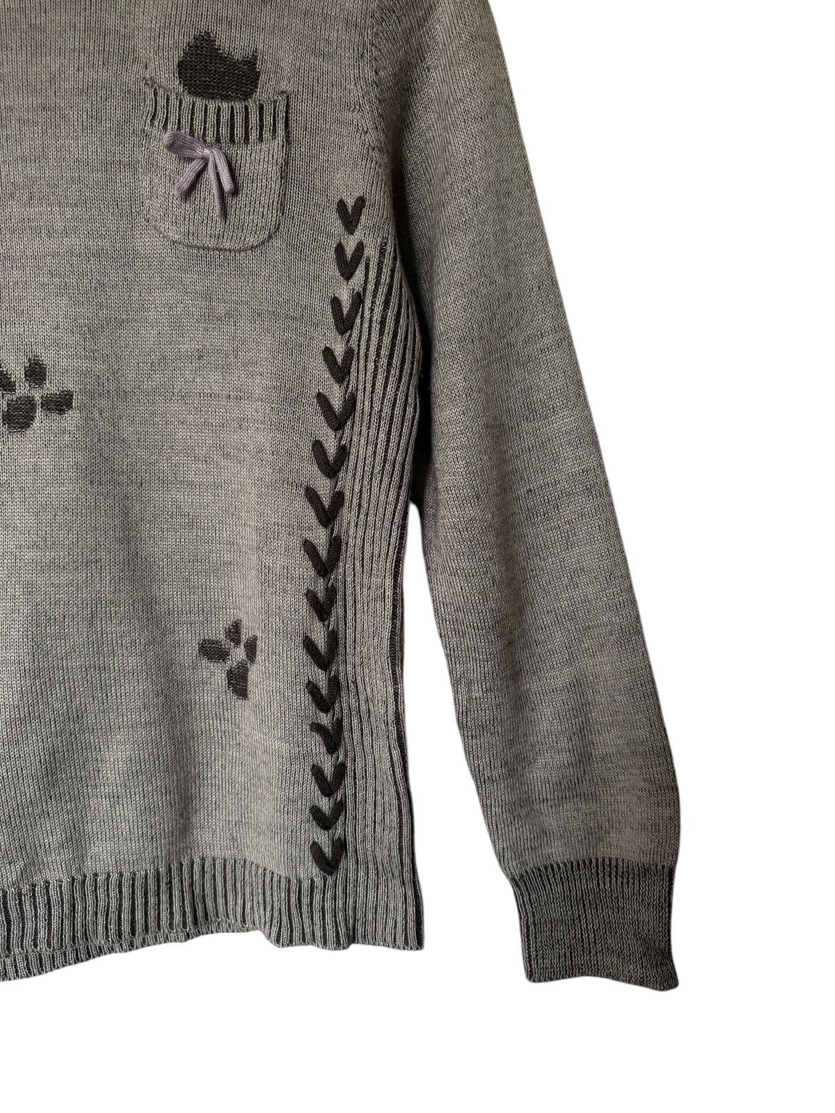 Aran Isles Knitwear Vintage Shilubera Ribbon Knitwear Sweater Jumper Size S / US 4 / IT 40 - 2 Thumbnail
