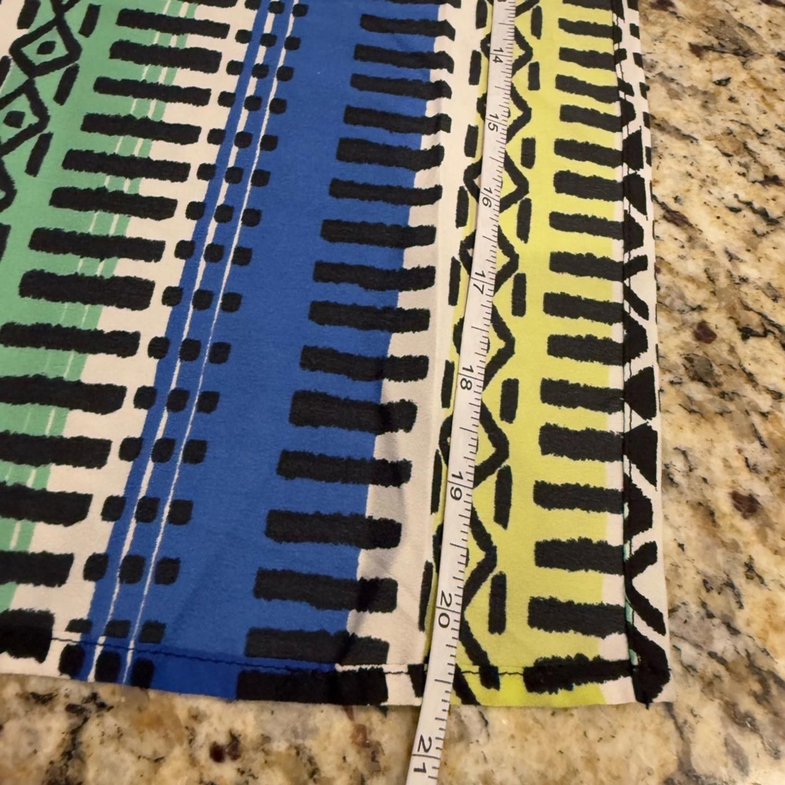Halo Halo strapless maxi dress colorful contrasting pattern SZ M Size M / US 6-8 / IT 42-44 - 9 Thumbnail