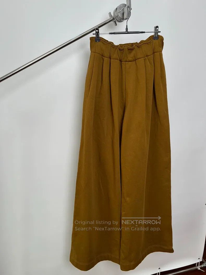 DRIES VAN NOTEN size S Brown Wide-Leg Sweatpants