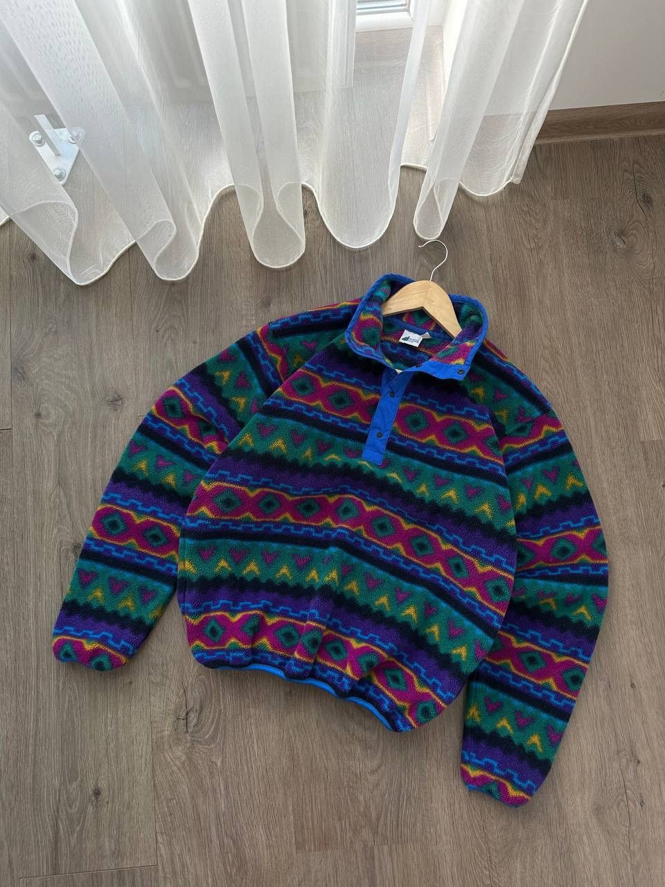 Japanese Brand × Vintage Vintage Mountain Outdoor Fleece Polartec Shinshilla Jacket Size US M / EU 48-50 / 2 - 5 Thumbnail
