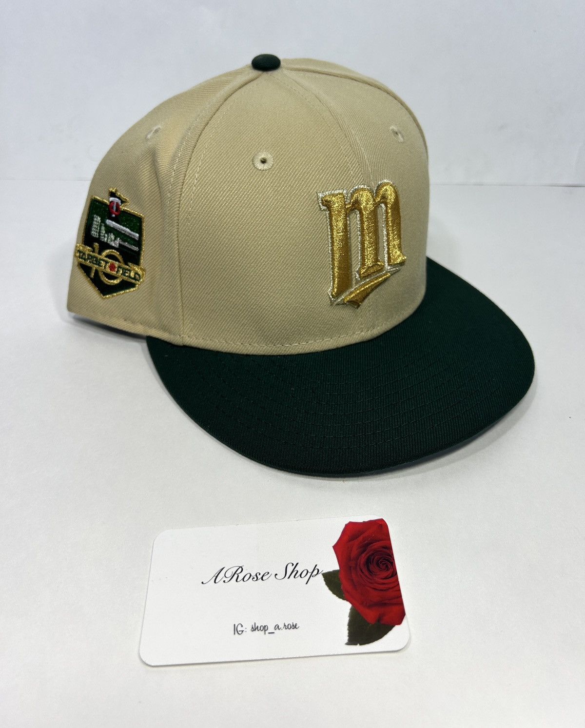 MLB × New Era New Era Minnesota Twins 10th Anniversary Patch Hat Size: 8 Size ONE SIZE - 1 Thumbnail