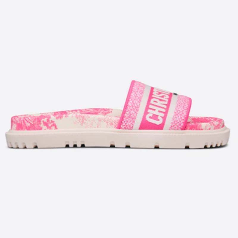 image of Dior O1Bcso1Str0224 Dway Slide In Pink, Women's (Size 5)