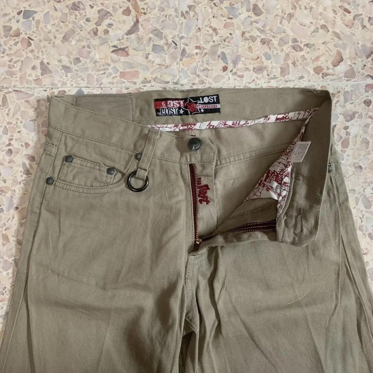Japanese Brand × Lost Enterprises × Vintage STEALS 💥 VINTAGE LOST TROUSERS BAGGY SPIKE PANTS Size US 29 - 7 Thumbnail