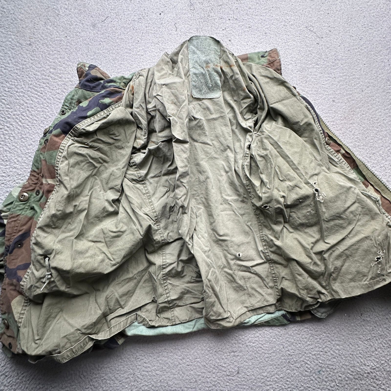 Other Vintage US Army M-65 Field Jacket Men S Military Camouflage Size US S / EU 44-46 / 1 - 12 Thumbnail