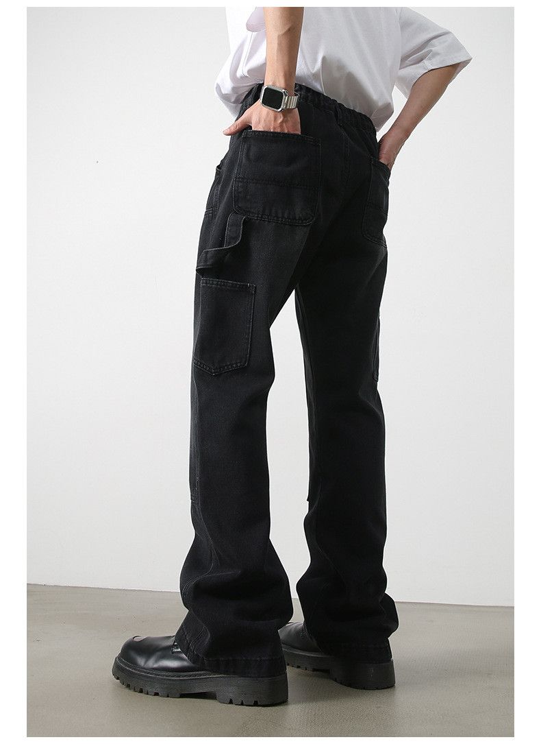 Japanese Brand × Vintage American retro stitching casual flared loose jeans Size US 32 / EU 48 - 5 Thumbnail
