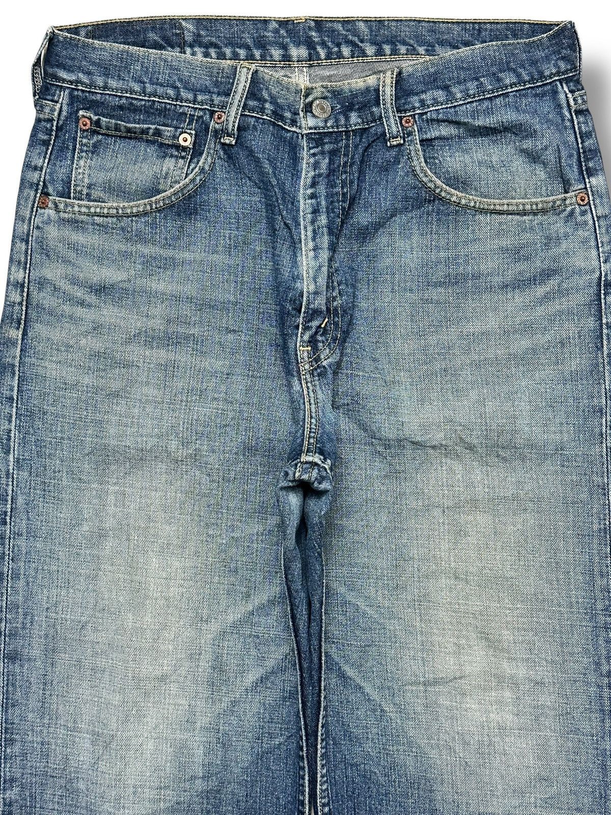 Levi's Levi’s 359 Straight Leg Jeans Classic Blue Wash & Faded Size US 33 - 2 Thumbnail