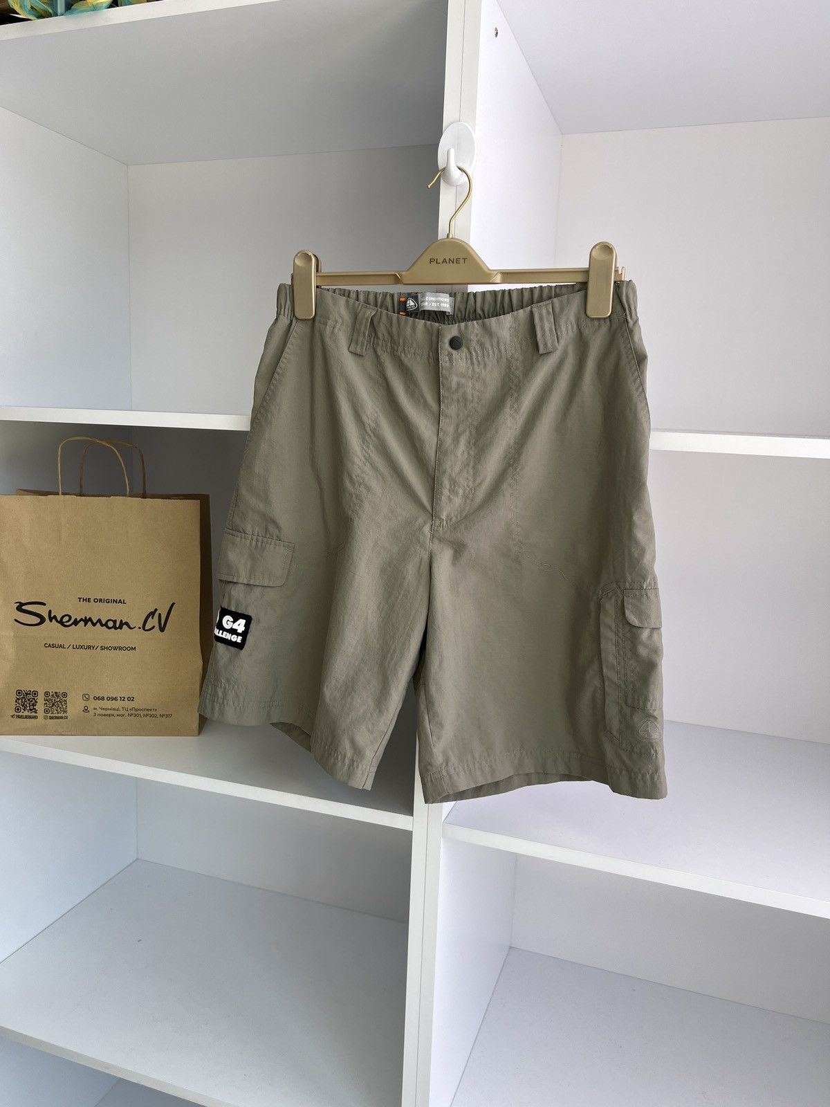 Nike × Nike ACG × Vintage Vintage Nike Acg LandRover Shorts Size US 31 - 2 Thumbnail