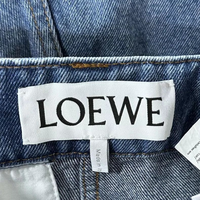 Loewe loewe Blue cropped jeans 2505-Nextarrow Size US 32 / EU 48 - 5 Thumbnail