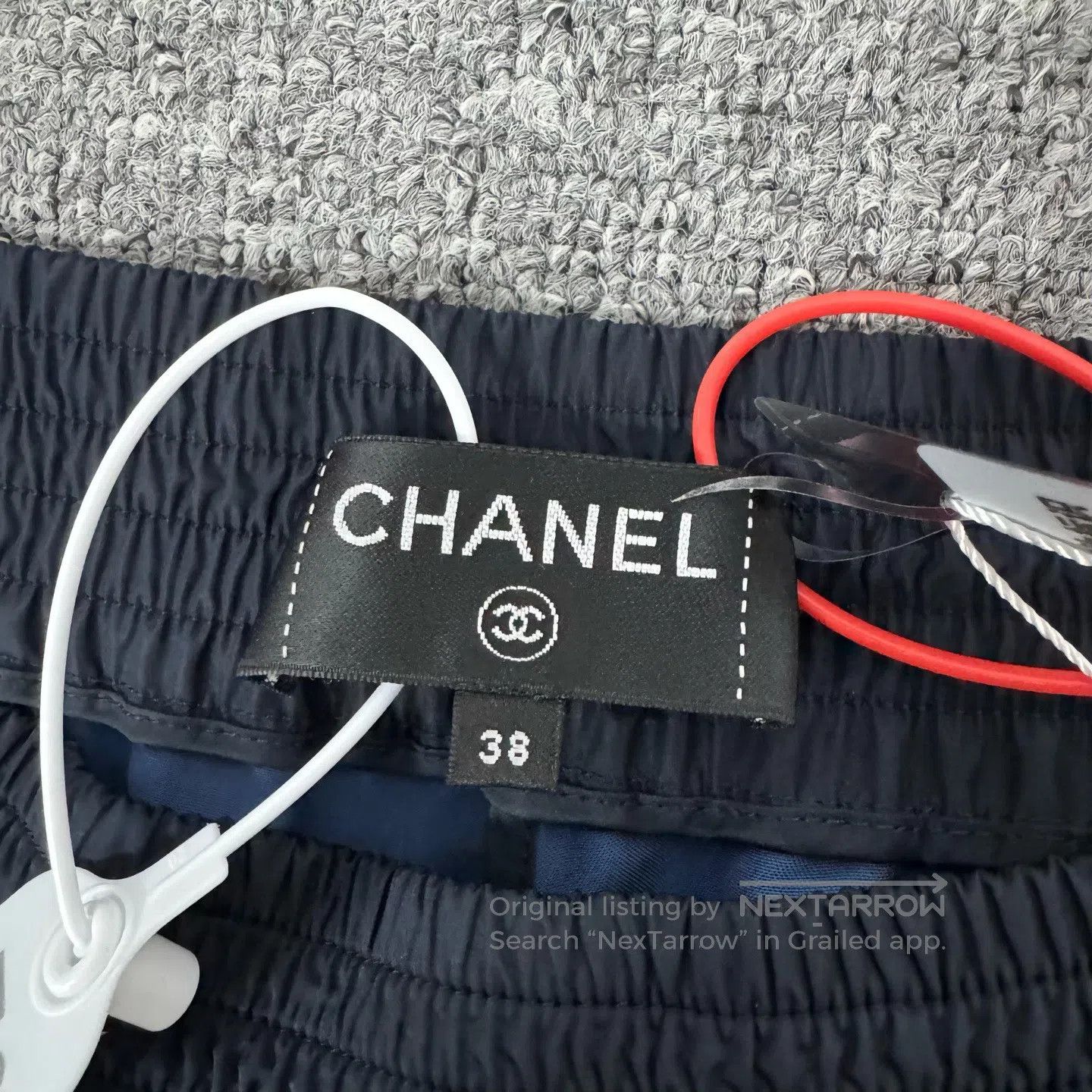 Chanel Chanel size 38 Double C Blue Casual Long Pants| Size 30" / US 8 / IT 44 - 6 Thumbnail