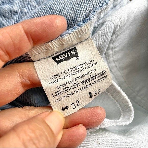 Levi's Vintage Levi's Orange Tab Straight Jeans - 30" (cropped) Size 30" / US 8 / IT 44 - 7 Thumbnail