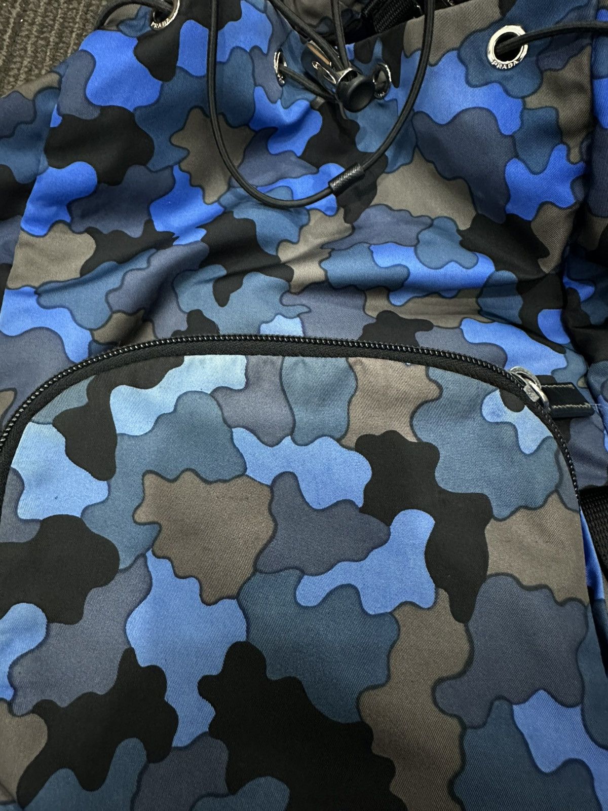 Prada Prada nylon camouflage backpack Size ONE SIZE - 9 Thumbnail