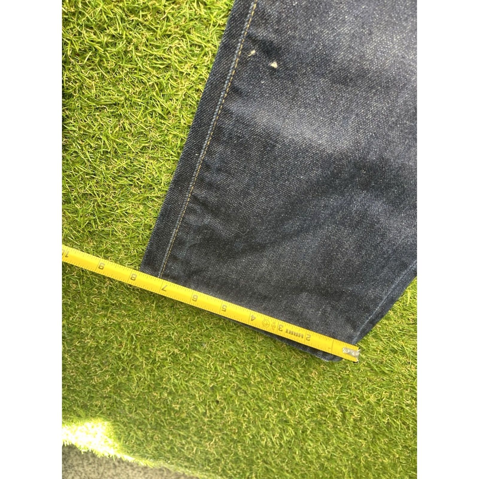 Polo Ralph Lauren Polo Ralph Lauren Jeans Slim 38x34 Varick Dark Selvedge 90s Vintage Blue Mens Jeans Size US M / EU 48-50 / 2 - 6 Thumbnail