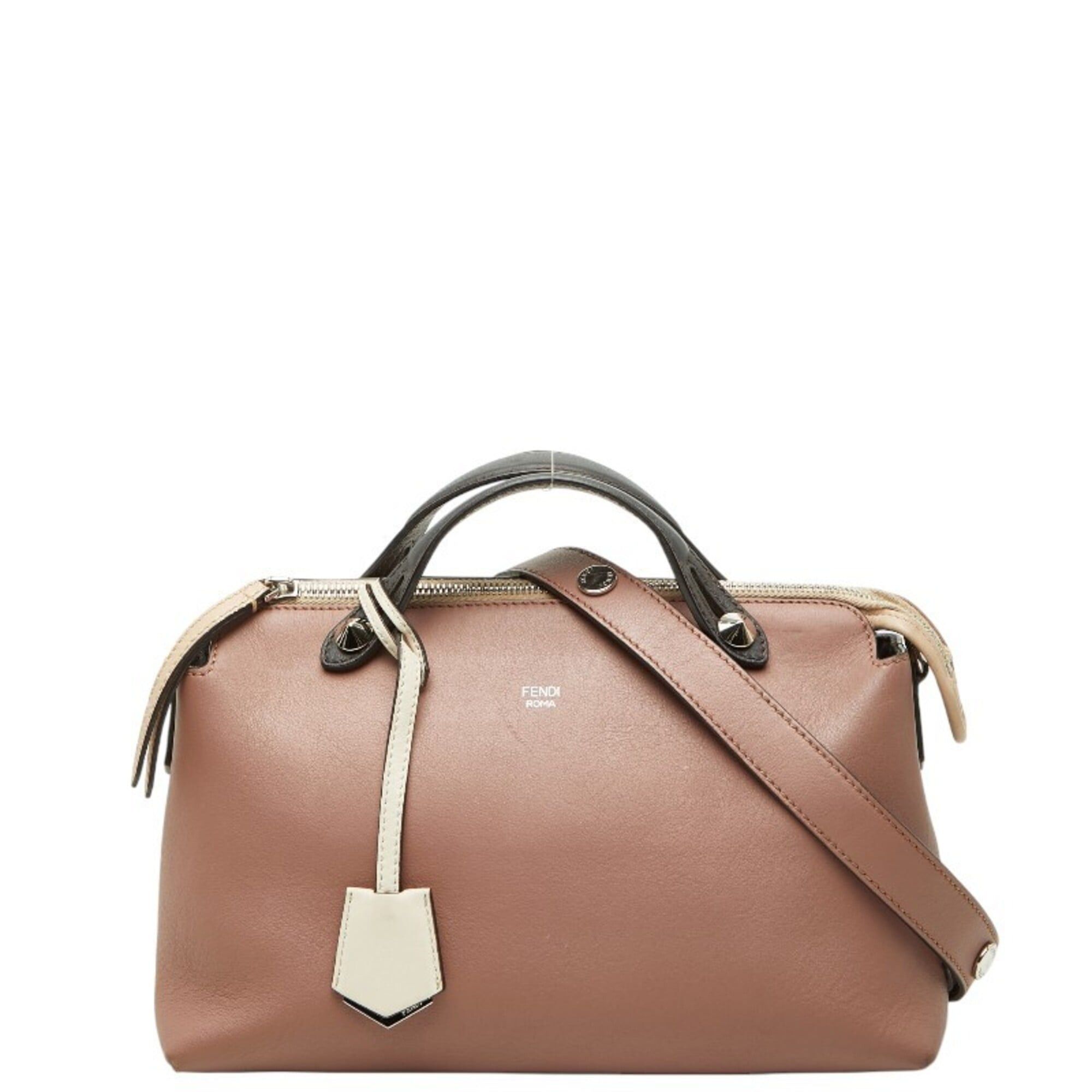 Fendi Fendi By The Way Medium Handbag Shoulder Bag 2WAY 8BL124 Pink Leather Women's FENDI Size ONE SIZE - 1 Thumbnail