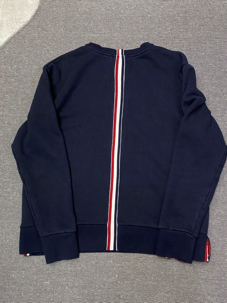 Thom Browne Thom browne Navy blue sweatshirt 2504-Nextarrow Size US XL / EU 56 / 4 - 1 Thumbnail